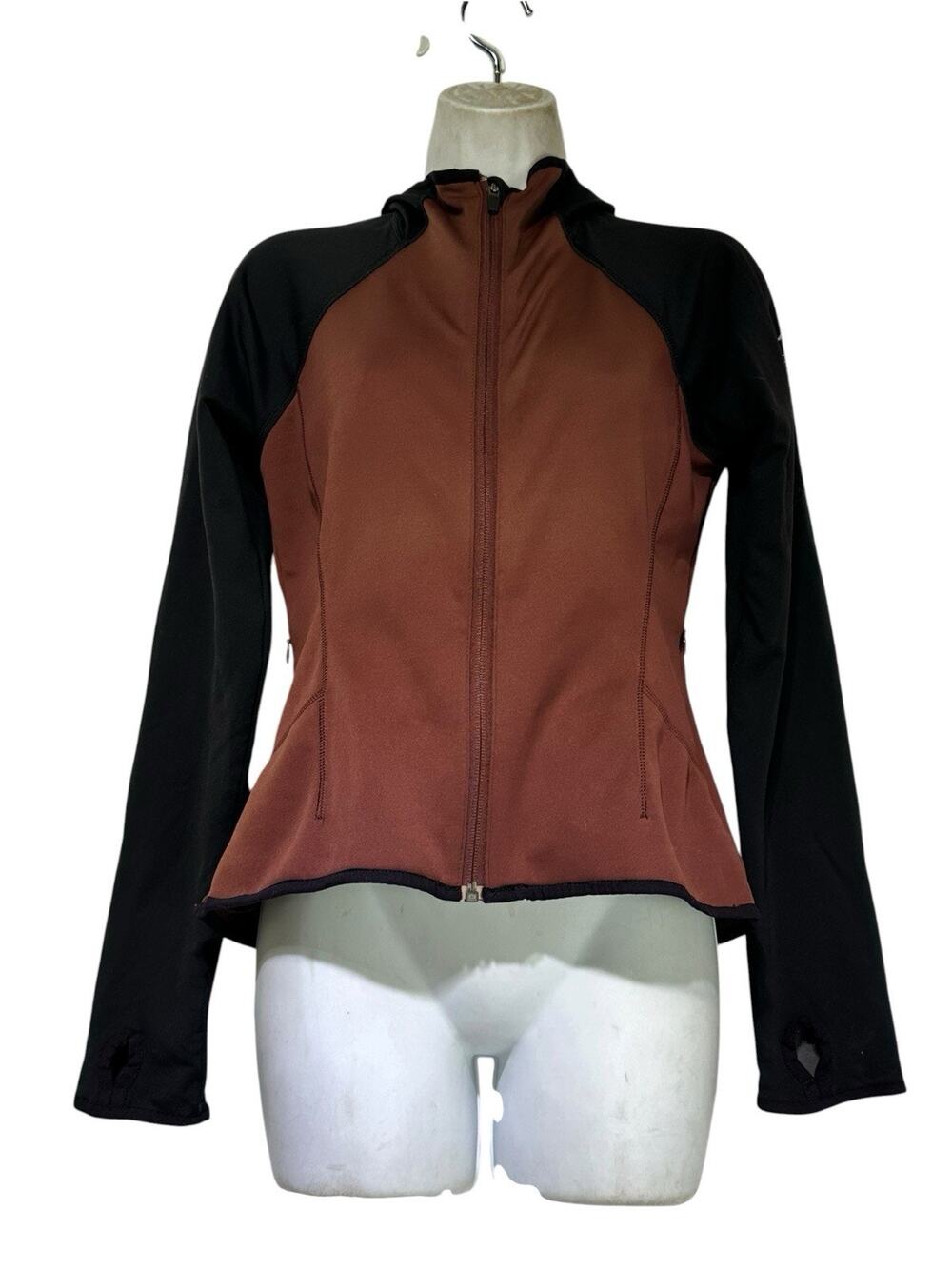 Outdoor Research Women’s Size S Brown Black Ferrosi Hooded Softshell Jacket